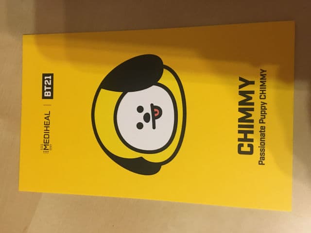 MEDIHEAL BT21 Chimmy Face Point Mask review photo by annaya