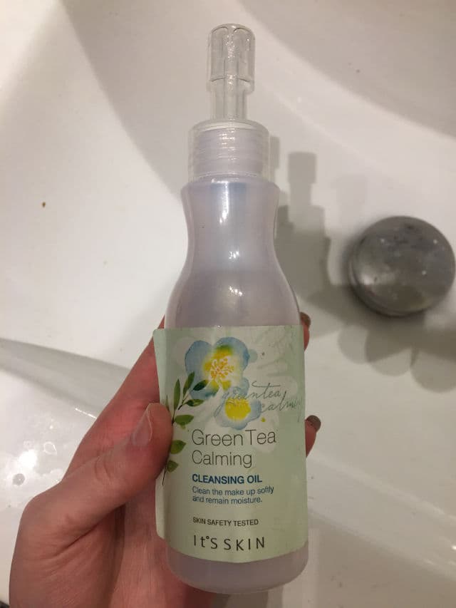 IT'S SKIN Green Tea Calming Cleansing Oil review photo by annaya