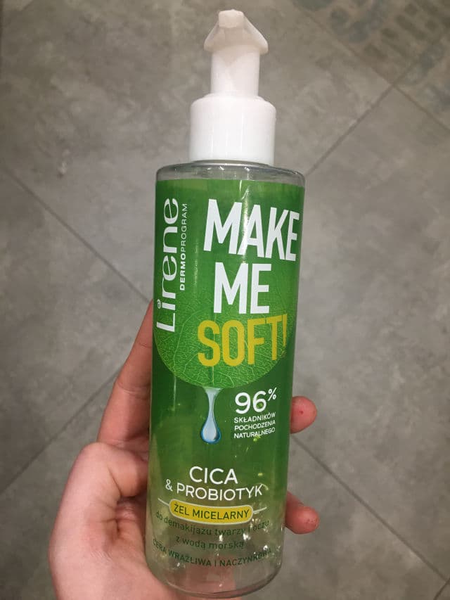 Lirene Make Me Soft Cica & Probiotic Żel Micelarny review photo by annaya