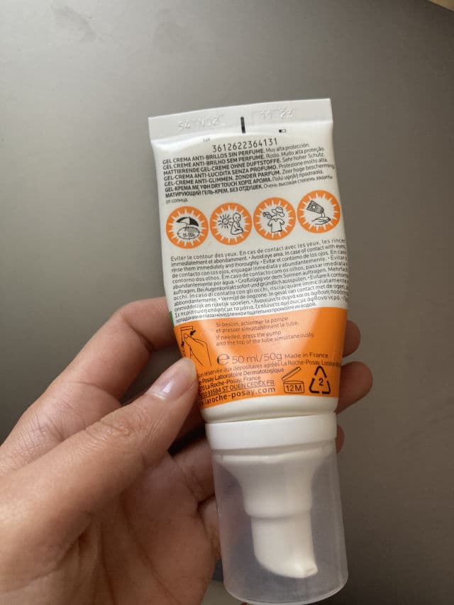 La Roche-Posay Anthelios XL Non-Perfumed Dry Touch Gel Cream SPF50+ review photo by anook