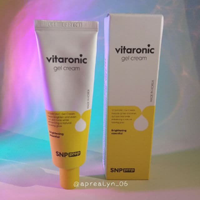 SNP Vitaronic Gel Cream review photo by aprealyn