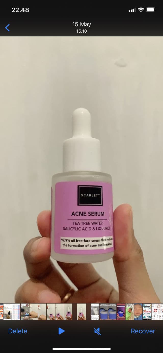 Scarlett Whitening Acne Serum review photo by aprianiamr
