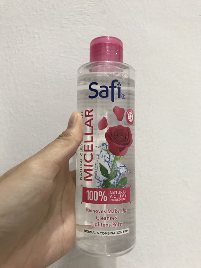 Safi Micellar Natural Cleansing Water-Rose review photo by aqilahhadirah