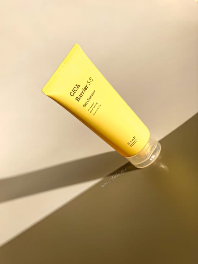 B_LAB Cica Barrier 5.5 Gel Cleanser review photo by areiofskincare