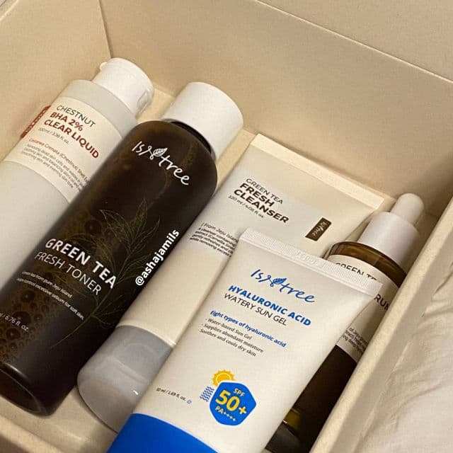 ISNTREE Green Tea Fresh Cleanser  review photo by ashajamils