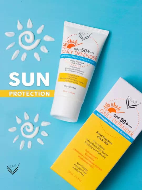 NUViT Daily Defender Lightweight Moisturizing Sunscreen SPF 50+ review photo by ashareview