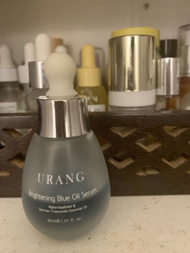 Urang Brightening Blue Oil Serum review photo by ashysaurusrex