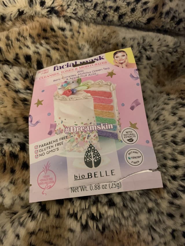 Biobelle #DreamSkin Tencel Sheet Mask review photo by ashysaurusrex