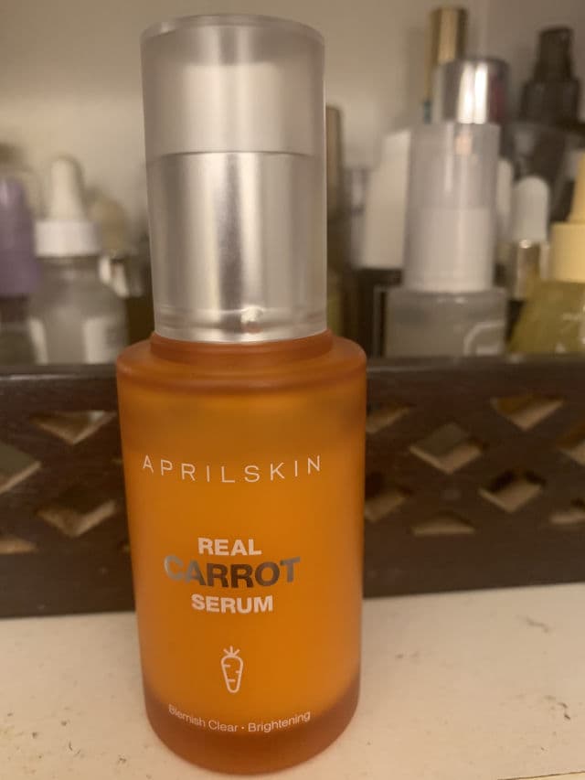 APRIL SKIN Carrot Blemish Serum review photo by ashysaurusrex