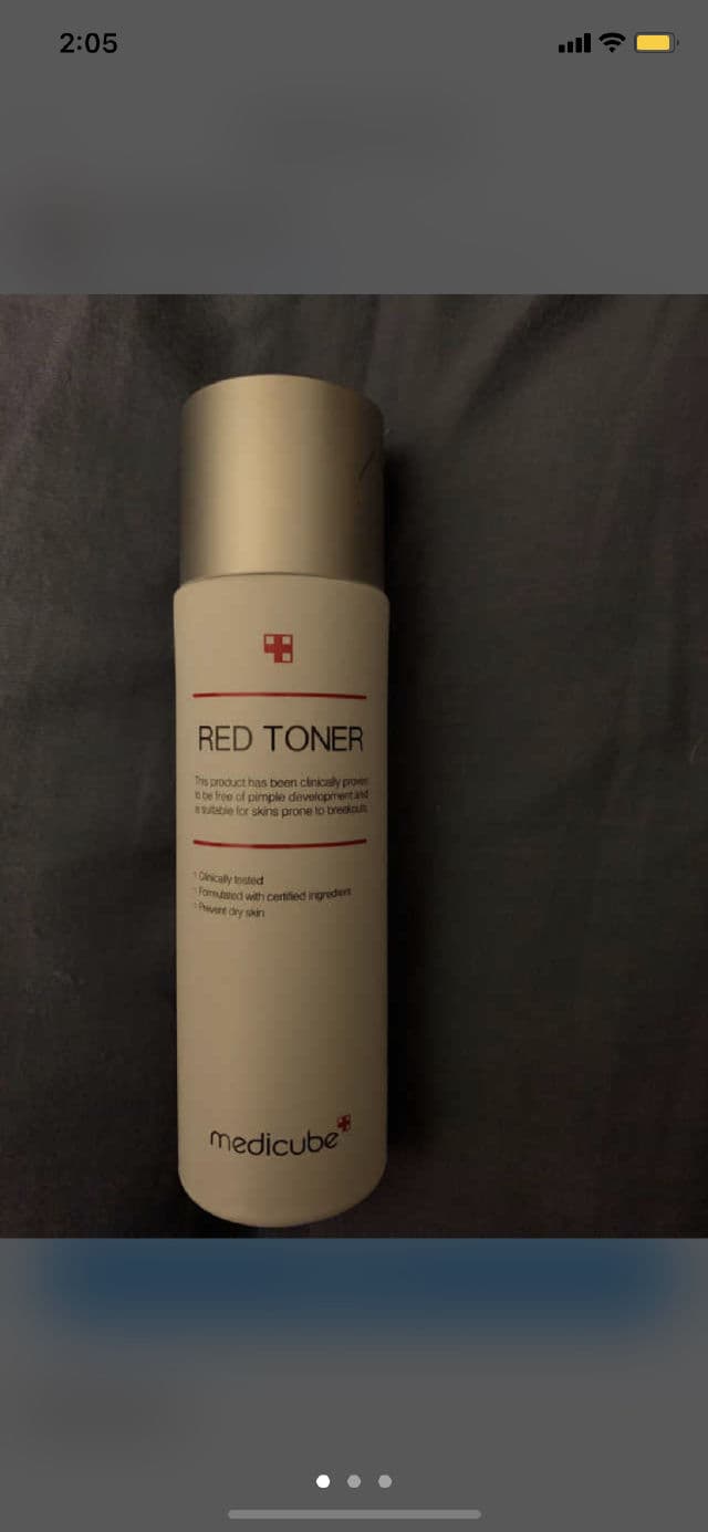 Medicube Red Toner review photo by ashysaurusrex