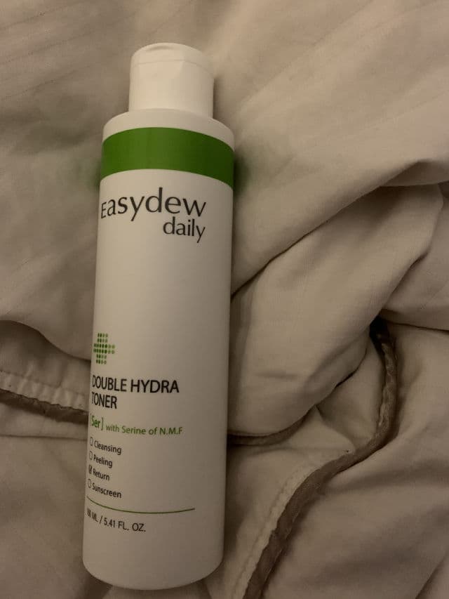 Easydew Daily Double Hydra Toner review photo by ashysaurusrex