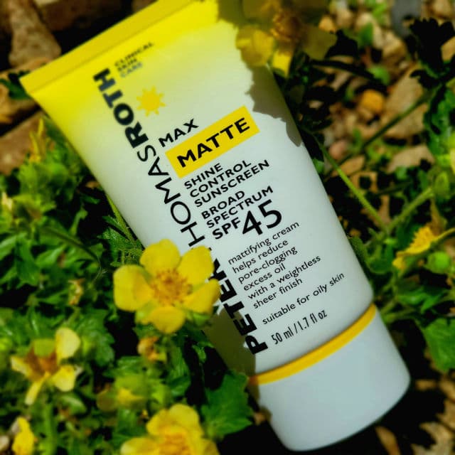 Peter Thomas Roth Max Matte Shine Control Sunscreen Broad Spectrum SPF 45 review photo by astraldew