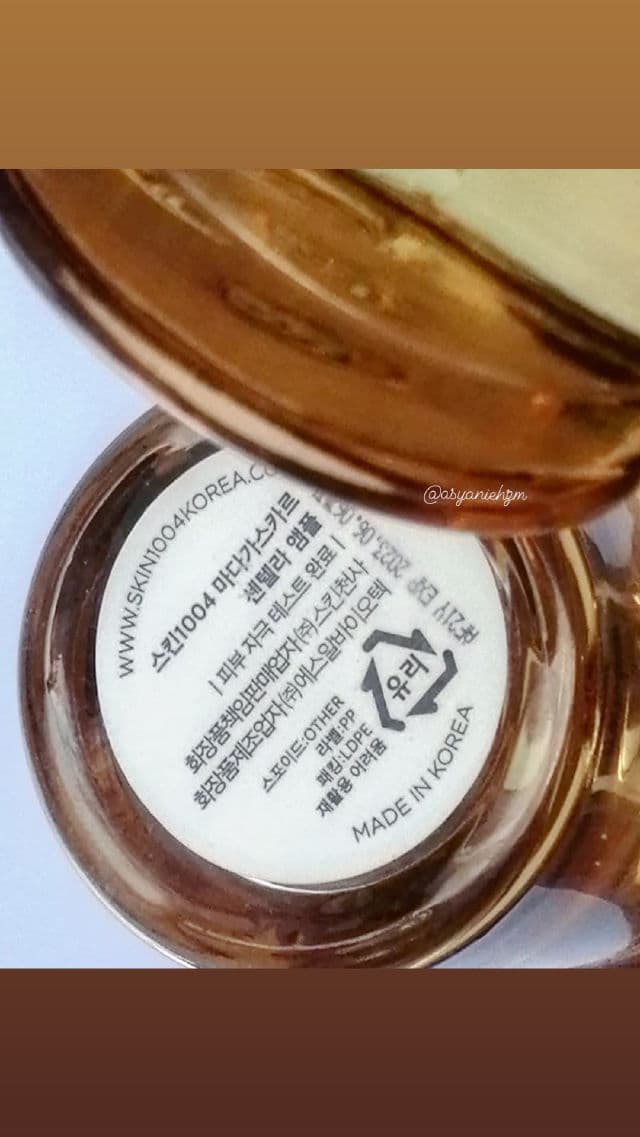 Madagascar Centella Ampoule product review