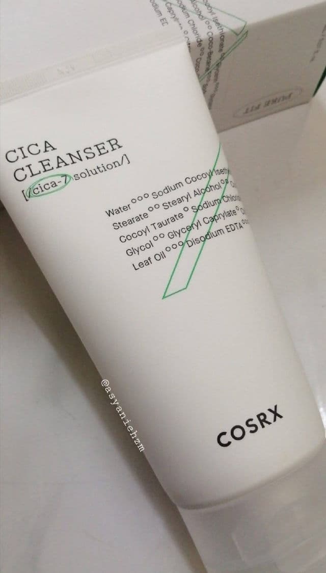 COSRX Pure Fit Cica Cleanser review photo by asyanie
