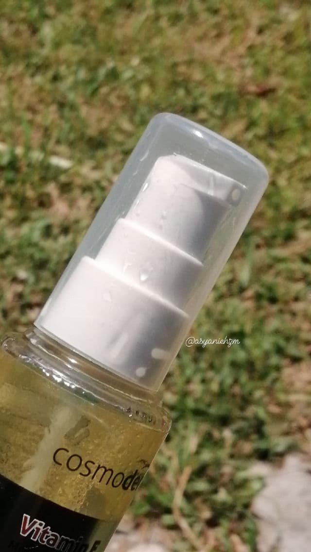 Cosmoderm Vitamin E Bi-Phased Toning Essence review photo by asyanie