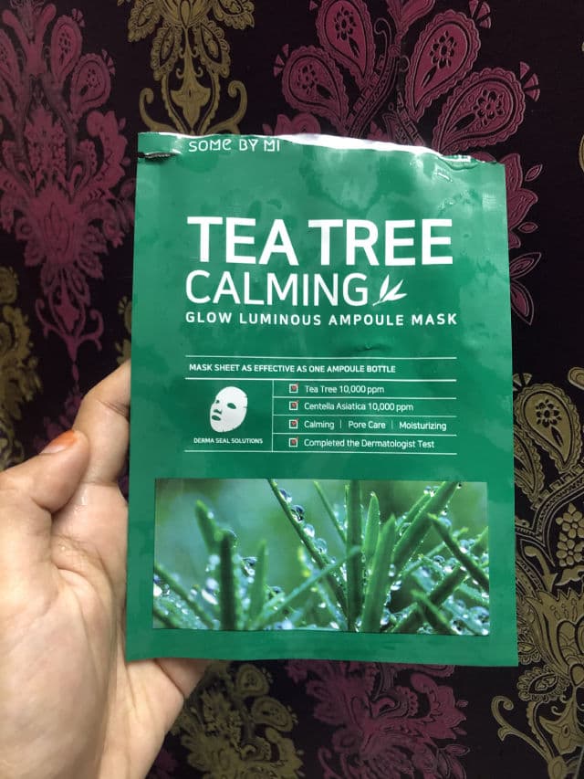 Some By Mi Tea Tree Calming Glow Luminous Ampoule Mask review photo by athirahlani