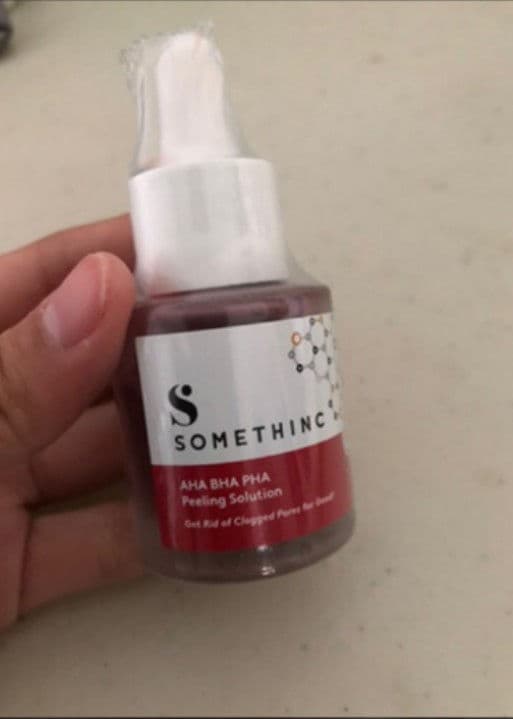 Somethinc AHA BHA PHA Peeling Solution review photo by pparuhwaktu