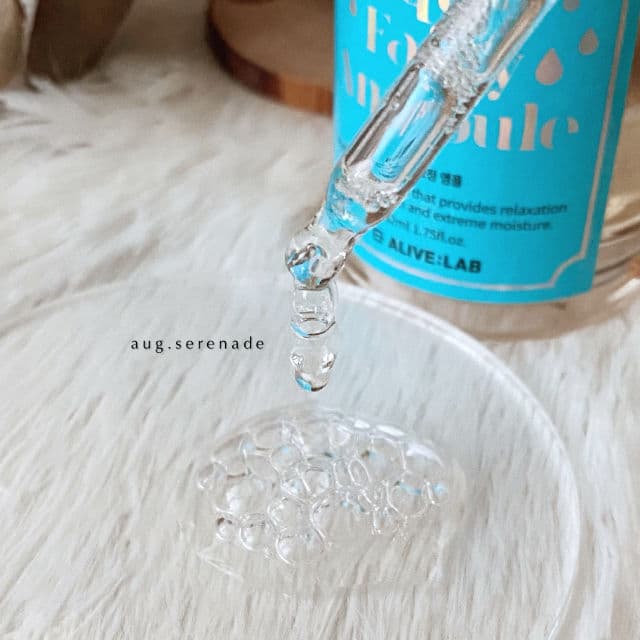 ALIVE:LAB Aqua Fairy Ampoule review photo by august.serenade