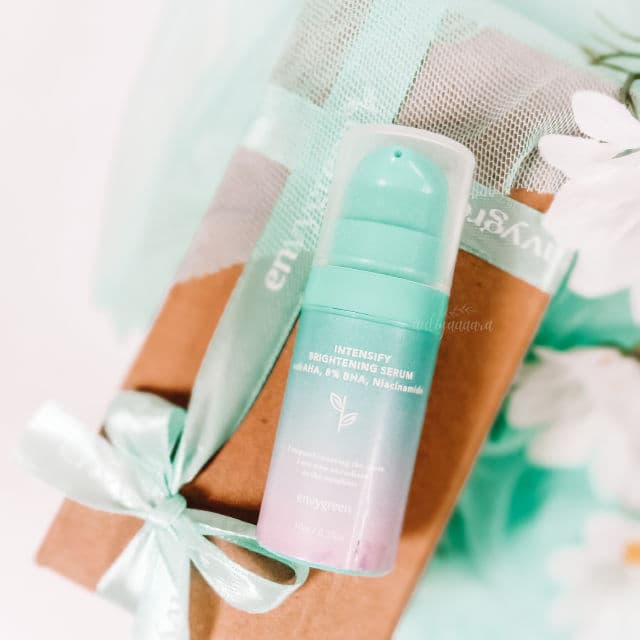 Envygreen Intensify Brightening Serum With AHA 8%, BHA, Niacinamide review photo by auliyaaaara