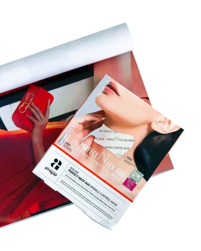 Avajar Perfect Neck Age Wrinkle Control Mask review photo by Aymibaby