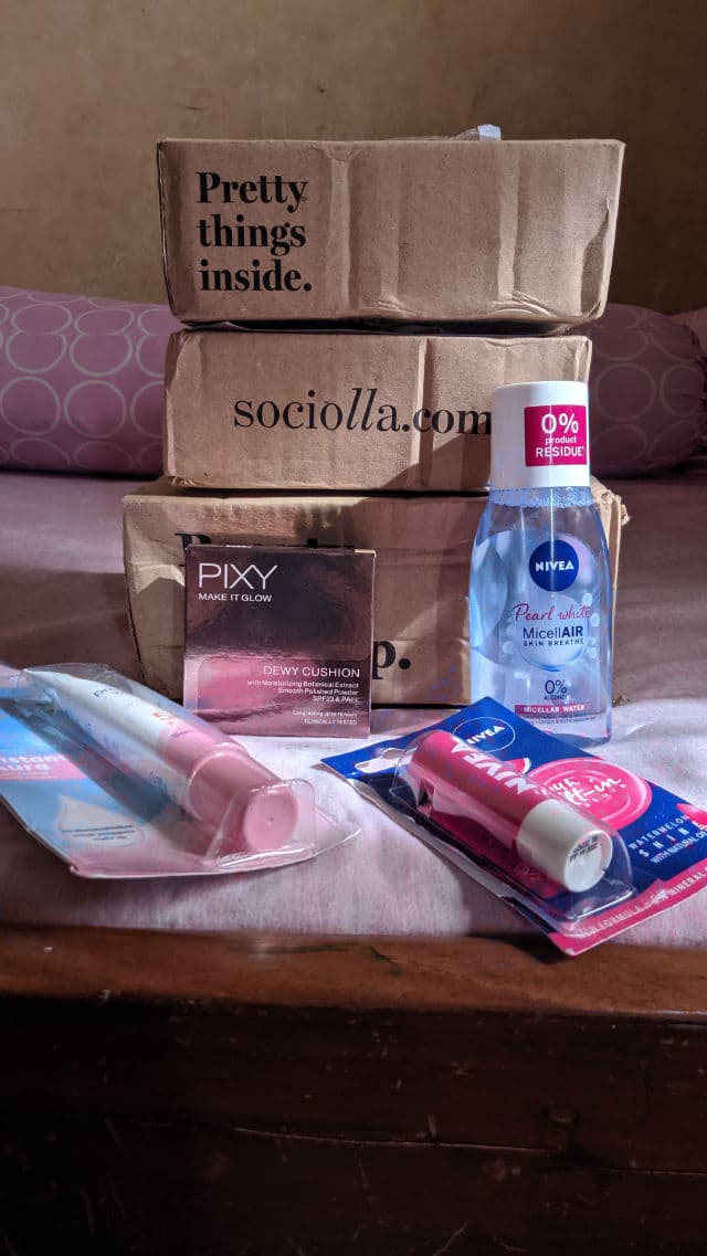 Nivea Sun Protect & White Instant Aura Serum SPF50+PA++++ review photo by azihh