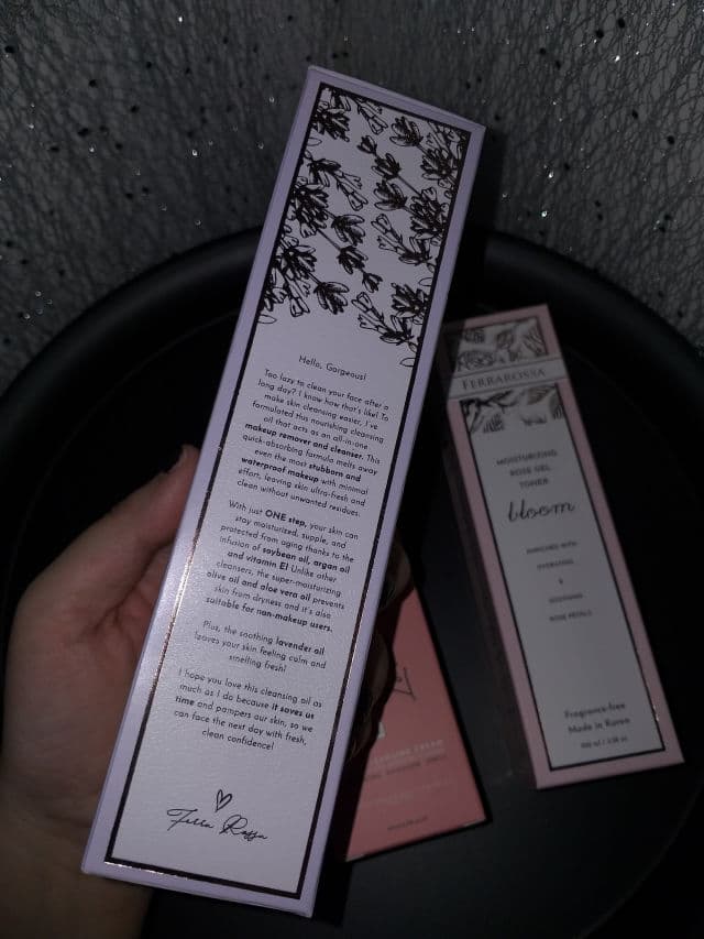 Ferrarossa Relaxing Makeup Melter review photo by azzezzati