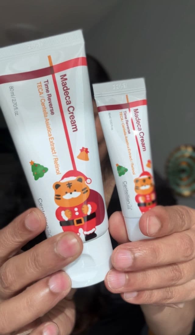 Centellian24 Madeca Cream Time Reverse Special Set Merry Winter Edition review photo by Linisha