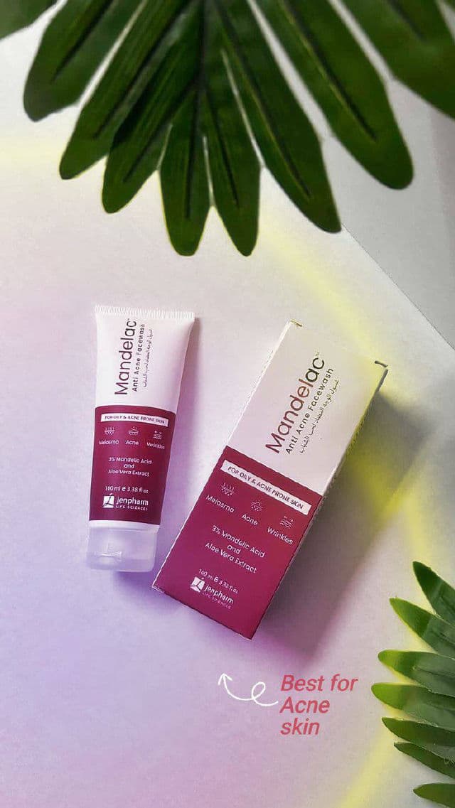 Jenpharm MandelAC Facewash review photo by zainab90