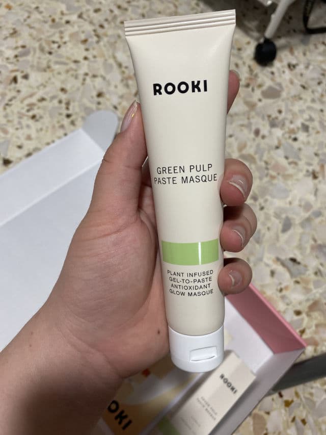 Rooki Beauty Green Pulp Paste Masque review photo by banmian