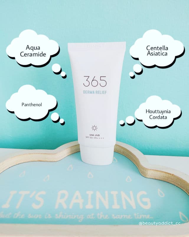 Round Lab 365 Derma Relief Sun Cream SPF50+ PA++++ review photo by beautyaddictcc
