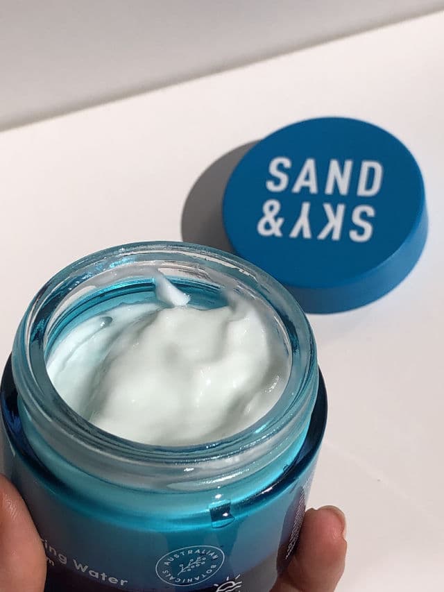 Sand & Sky Tasmanian Spring Water Hydration Boost Cream review photo by beautydews