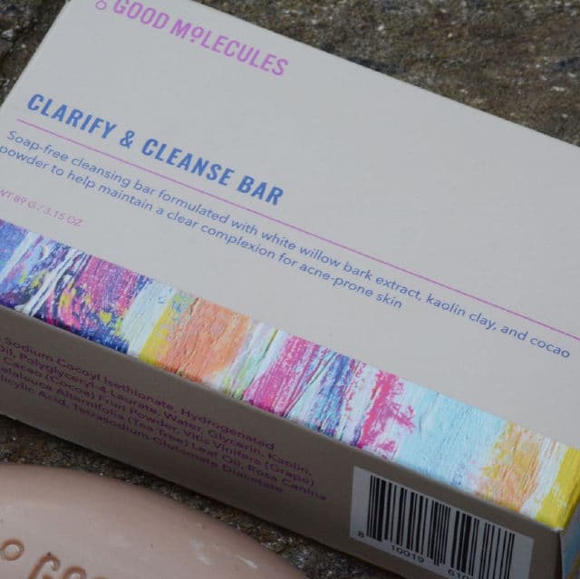 Good Molecules Clarify & Cleanse Bar review photo by beautyerudite