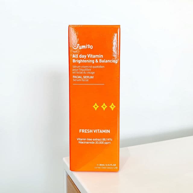 Jumiso All Day Vitamin Brightening & Balancing Facial Serum review photo by beautyfirstbysv