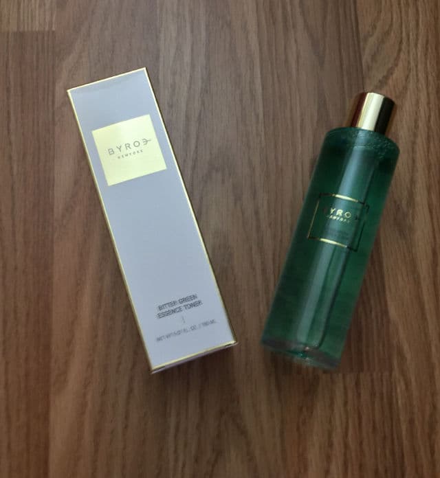 BYROE Bitter Green Essence Toner review photo by beautyreviewqueen