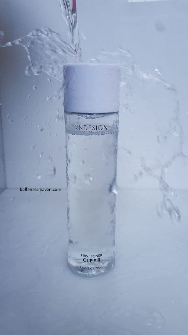 2NDESIGN First Toner Clear review photo by bellenessmaven