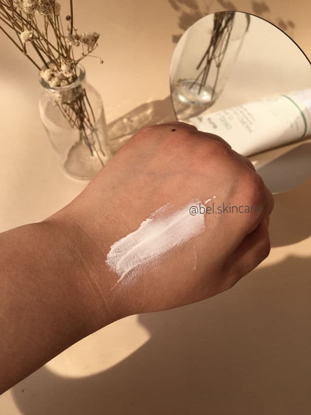 ANUA 5-Zero Mild Sun Cream SPF50+ PA++++ review photo by belskincare