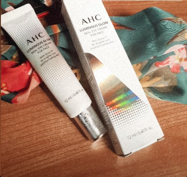 AHC Luminous Glow Real Eye Cream For Face review photo by bintangmhyn
