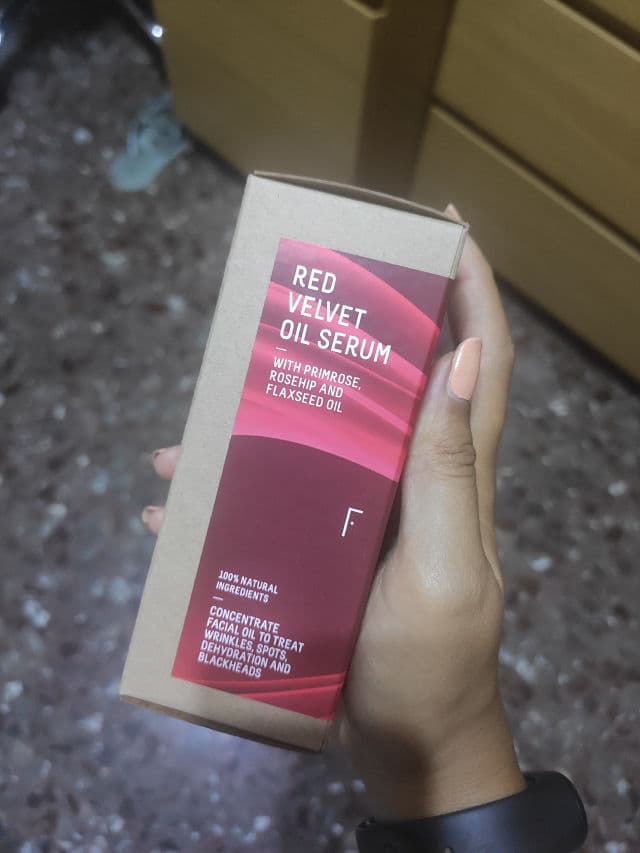 Freshly Cosmetics Red Velvet Oil Serum review photo by biobeautytips
