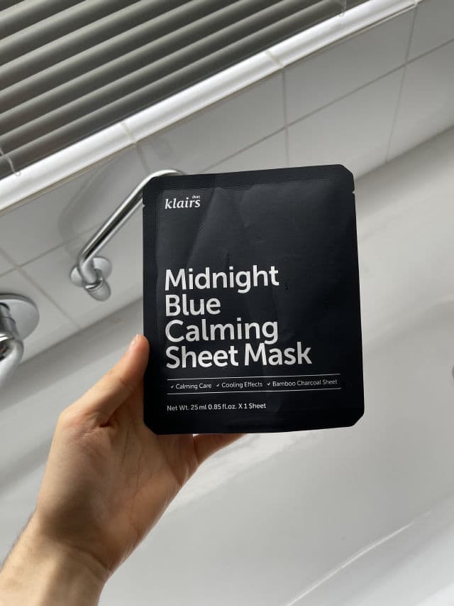 Dear, Klairs Midnight Blue Calming Sheet Mask review photo by Blaine