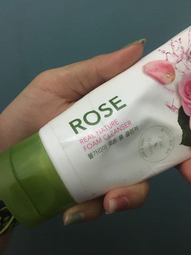 NATURE REPUBLIC Real Nature Rose Foam Cleanser review photo by bnediqta