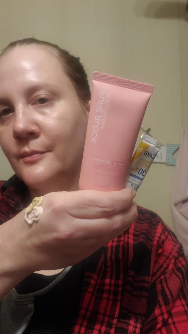 A'pieu Pure Block Tone-Up Sun Base SPF50+/PA+++ review photo by beautybonnebeth