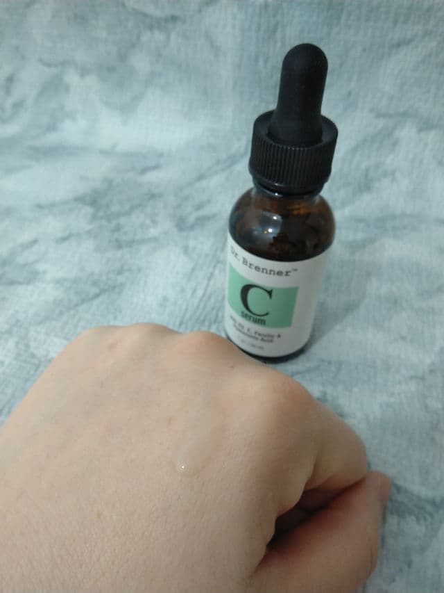 Dr. Brenner Vitamin C Serum Ferulic Acid, Vitamin E and Hyaluronic Acid review photo by bornfreeeee