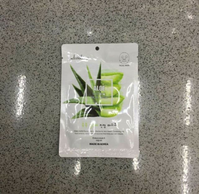 Kwailnara Aloe Soothing Facial Mask review photo by britishshorthair