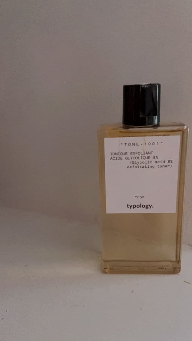 Typology Tone-1001 Tonique Exfoliant Acide Glycolique 8% review photo by bubblegumbaby