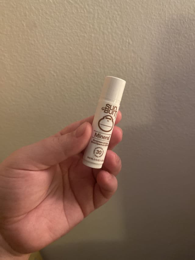 Sun Bum SPF 30 Mineral Sunscreen Lip Balm review photo by butfirstproduct