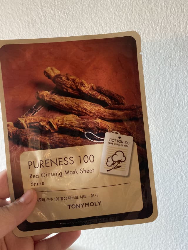 TONYMOLY Red Ginseng Mask Sheet review photo by butfirstproduct