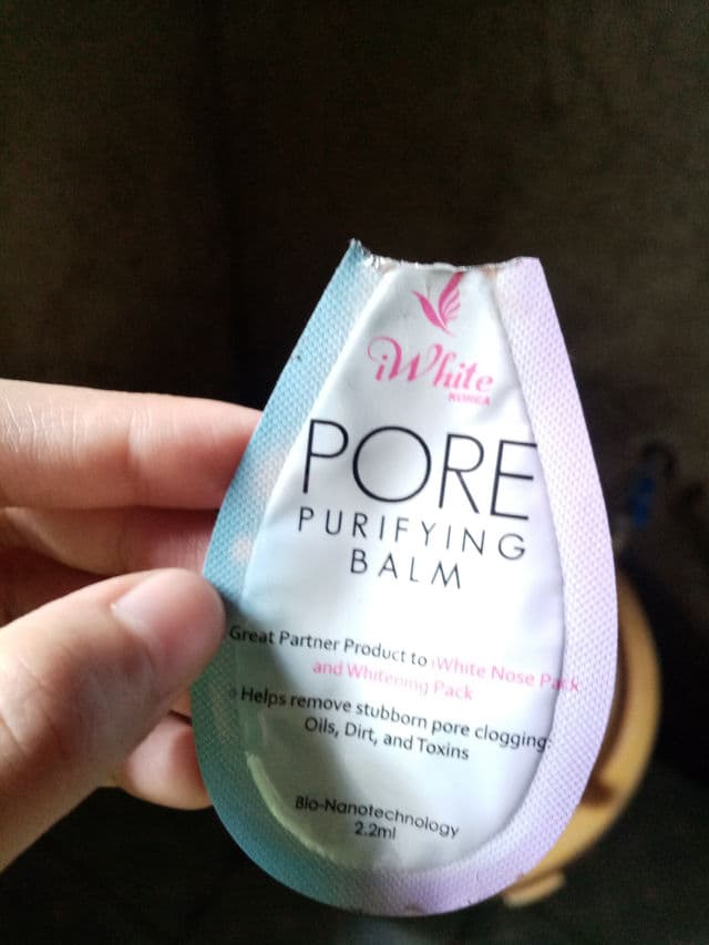 iWhite Korea Pore Purifying Balm review photo by byah