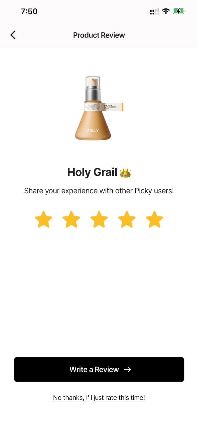 FULLY Rice PDRN Glow Boosting Serum review photo by Smerlyn 