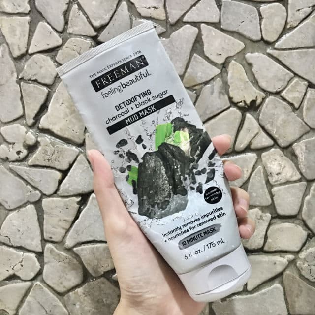 Freeman Feeling Beautiful Detoxifying Charcoal + Black Sugar Mud Mask review photo by caecilialaras