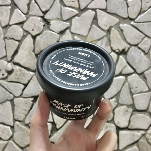 LUSH Mask of Magnaminty review photo by caecilialaras